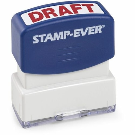Trodat Usa Stamp, Pre-Inked, inDRAFTin, 9/16inx1-11/16in Imp, Red TDT5947
